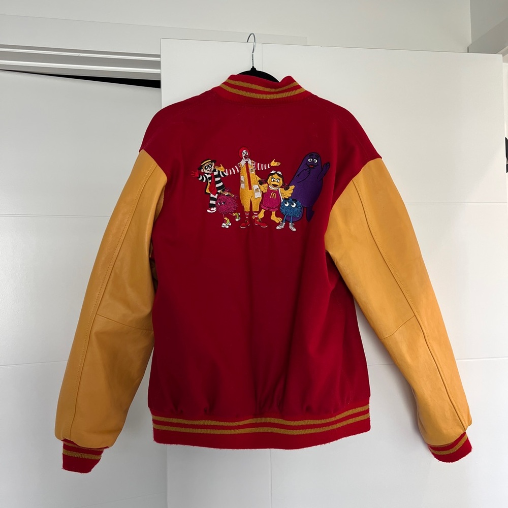 Limited Edition McDonald’s Peace Collective Varsity Jacket